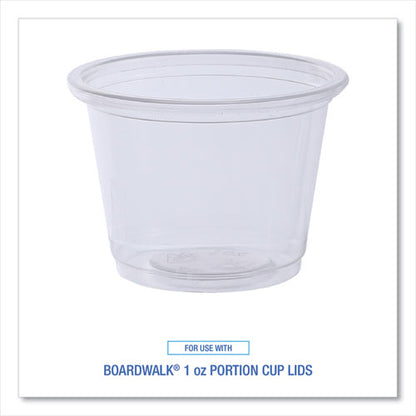 Souffle/portion Cups, 1 Oz, Polypropylene, Clear, 20 Cups/sleeve, 125 Sleeves/carton