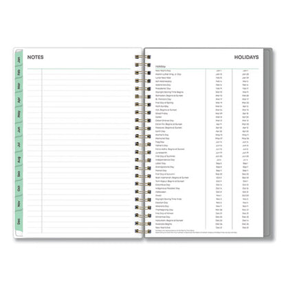 Sophie Frosted Weekly/monthly Planner, Sophie Floral Artwork, 8 X 5, Multicolor Cover, 12-month (jan To Dec): 2024