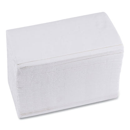 1/8-fold Dinner Napkins, 2-ply, 15 X 17, White, 300/pack, 10 Packs/carton