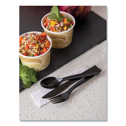 100% Recycled Content Cutlery Kit - 6", 250/carton