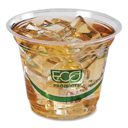 Greenstripe Renewable And Compostable Cold Cups, 9 Oz, Clear, 50/pack, 20 Packs/carton