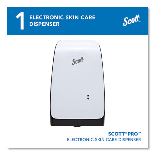 Electronic Skin Care Dispenser, 1,200 Ml, 7.3 X 4 X 11.7, White