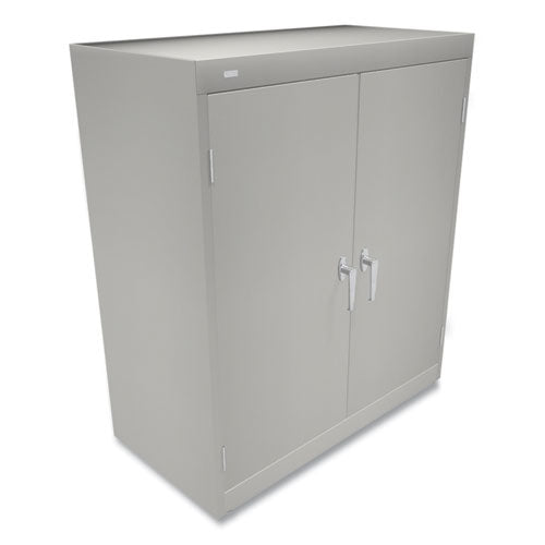 Assembled Storage Cabinet, 36w X 18.13d X 41.75h, Light Gray