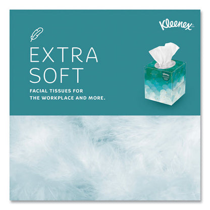 Boutique White Facial Tissue, 2-ply, Pop-up Box, 95 Sheets/box