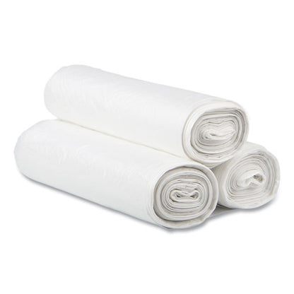 Low-density Commercial Can Liners, Coreless Perforated Roll, 16 Gal, 0.35mil, 24" X 33", Clear, 50 Bags/roll, 20 Rolls/carton