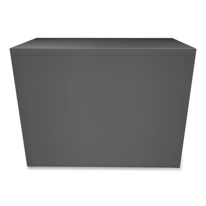 Brigade 700 Series Lateral File, 2 Legal/letter-size File Drawers, Charcoal, 36" X 18" X 28"