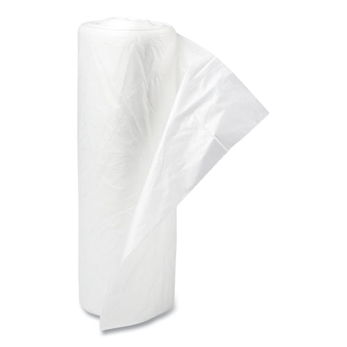 High-density Commercial Can Liners, 30 Gal, 13 Mic, 30" X 37", Clear, 25 Bags/roll, 20 Interleaved Rolls/carton