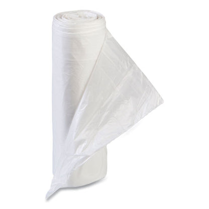 High-density Commercial Can Liners Value Pack, 30 Gal, 11 Mic, 30" X 36", Clear, 25 Bags/roll, 20 Interleaved Rolls/carton