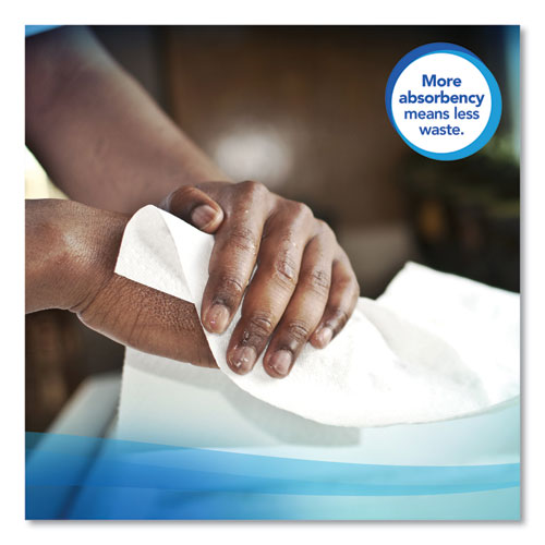 Essential High Capacity Hard Roll Towels For Business, Absorbency Pockets, 1-ply, 8" X 950 Ft, 1.75" Core, White, 6 Rolls/ct