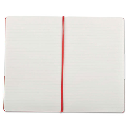 Classic Colored Hardcover Notebook, 1-subject, Narrow Rule, Red Cover, (240) 8.25 X 5 Sheets