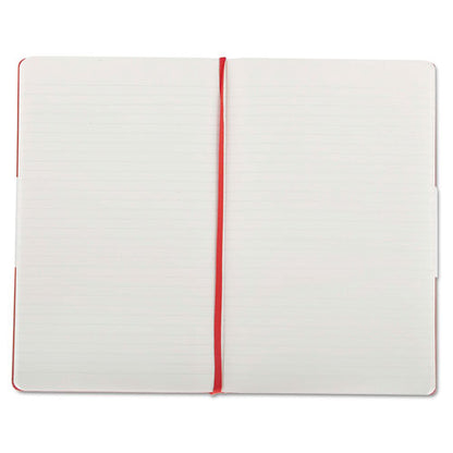 Classic Colored Hardcover Notebook, 1-subject, Narrow Rule, Red Cover, (240) 8.25 X 5 Sheets