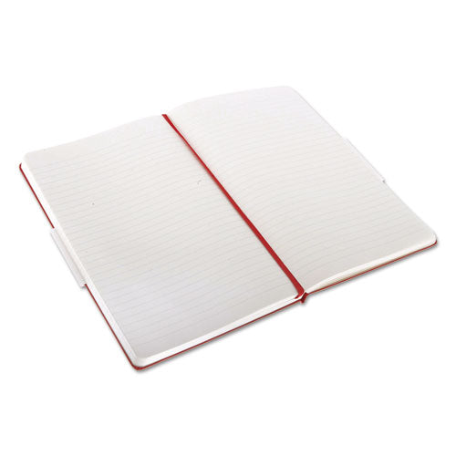 Classic Colored Hardcover Notebook, 1-subject, Narrow Rule, Red Cover, (240) 8.25 X 5 Sheets