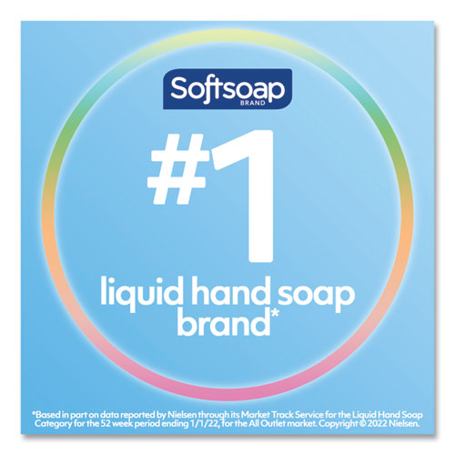 Softsoap Liquid Hand Soap Pumps, Fresh Breeze, 7.5 Oz Pump Bottle 6/carton