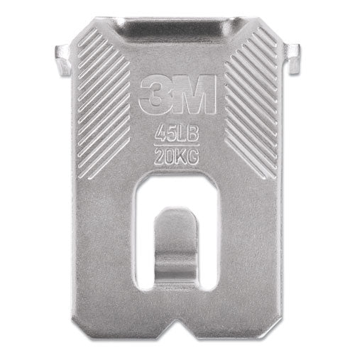 Claw Drywall Picture Hanger, Stainless Steel, 45 Lb Capacity, 3 Hooks And 3 Spot Markers