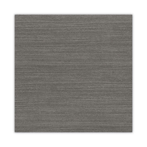 Alera Valencia Series Straight Front Desk Shell, 71" X 35.5" X 29.63", Gray