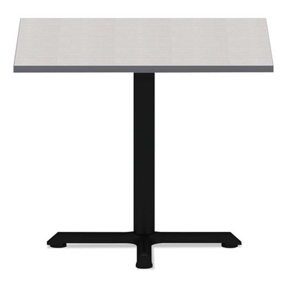 Reversible Laminate Table Top, Square, 35.38w X 35.38d, White/gray