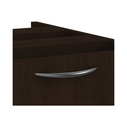 Alera Valencia Series Hanging Pedestal File, Left/right, 2-drawers: Box/file, Legal/letter, Espresso, 15.63" X 20.5" X 19.25"