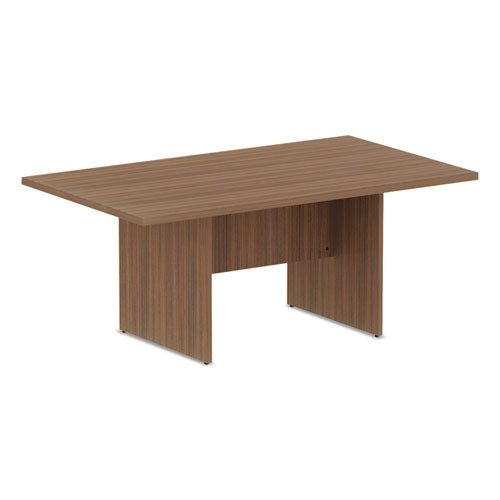 Alera Valencia Series Conference Table, Rectangular, 70.88w X 41.38d X 29.5h, Modern Walnut