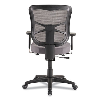 Alera Elusion Series Mesh Mid-back Swivel/tilt Chair, Supports Up To 275 Lb, 17.9" To 21.8" Seat Height, Gray Seat