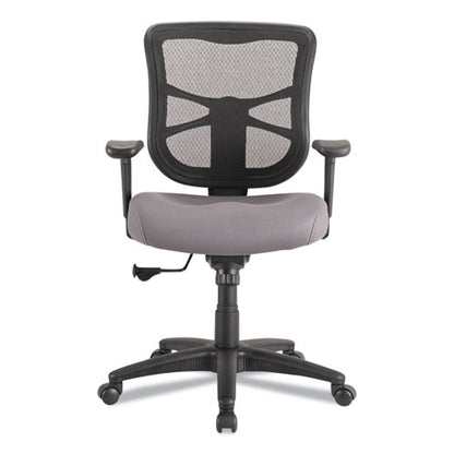 Alera Elusion Series Mesh Mid-back Swivel/tilt Chair, Supports Up To 275 Lb, 17.9" To 21.8" Seat Height, Gray Seat