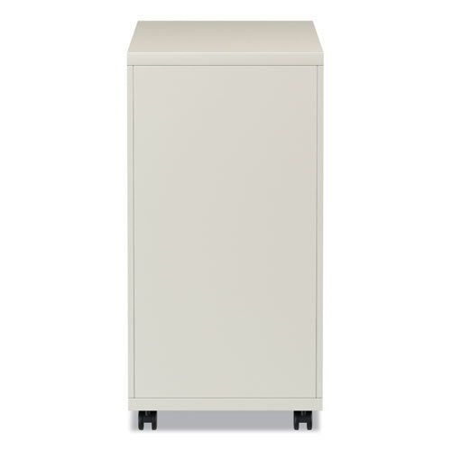 File Pedestal With Full-length Pull, Left Or Right, 3-drawers: Box/box/file, Legal/letter, Putty, 14.96" X 19.29" X 27.75"