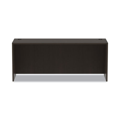 Alera Valencia Series Credenza Shell, 70.88w X 23.63d X 29.5h, Espresso