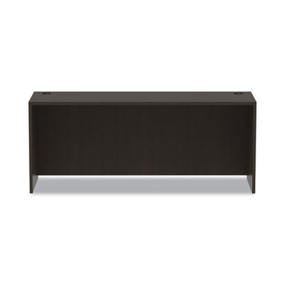 Alera Valencia Series Credenza Shell, 70.88w X 23.63d X 29.5h, Espresso