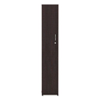 Alera Valencia Series Wardrobe, 11.88w X 22.78d X 65h, Espresso