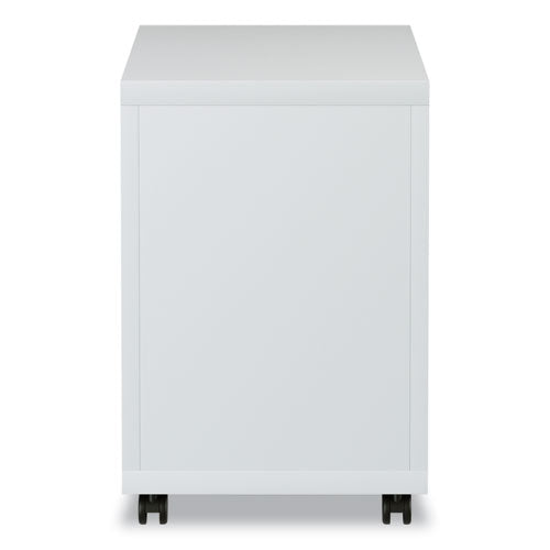 File Pedestal With Full-length Pull, Left Or Right, 2-drawers: Box/file, Legal/letter, Light Gray, 14.96" X 19.29" X 21.65"