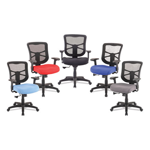 Alera Elusion Series Mesh Mid-back Swivel/tilt Chair, Supports Up To 275 Lb, 17.9" To 21.8" Seat Height, Navy Seat