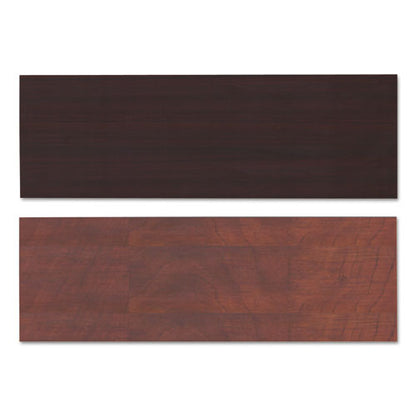 Reversible Laminate Table Top, Rectangular, 71.5w X 23.63,medium Cherry/mahogany