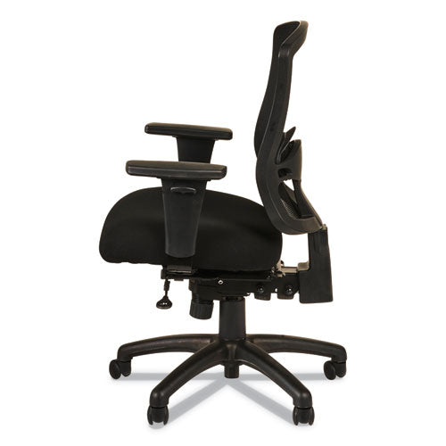 Alera Etros Series Mid-back Multifunction With Seat Slide Chair, Supports Up To 275 Lb, 17.83" To 21.45" Seat Height, Black