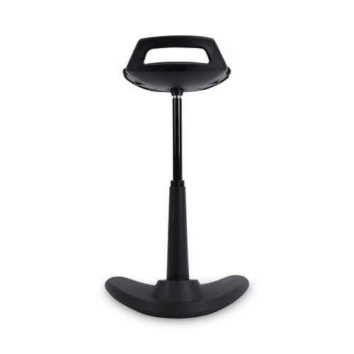 Alera Adaptivergo Sit To Stand Perch Stool, Supports Up To 250 Lb, Black