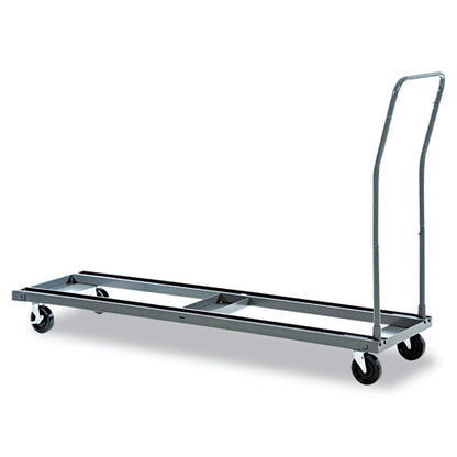 Chair/table Cart, Metal, 600 Lb Capacity, 20.86" X 50.78" To 72.04" X 43.3", Black