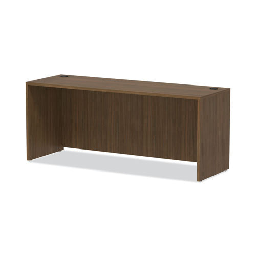 Alera Valencia Series Credenza Shell, 70.88w X 23.63d X 29.5h, Modern Walnut