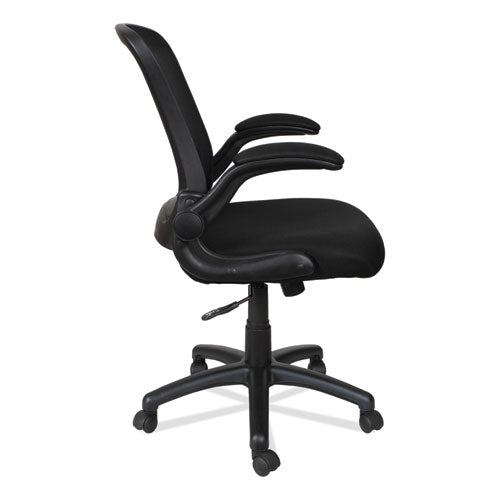 Alera Eb-e Series Swivel/tilt Mid-back Mesh Chair, Supports Up To 275 Lb, 18.11" To 22.04" Seat Height, Black