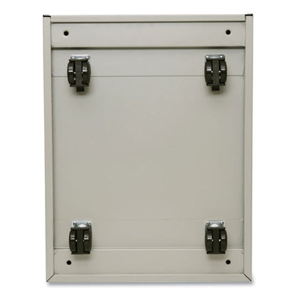 File Pedestal With Full-length Pull, Left Or Right, 2-drawers: Box/file, Legal/letter, Putty, 14.96" X 19.29" X 21.65"