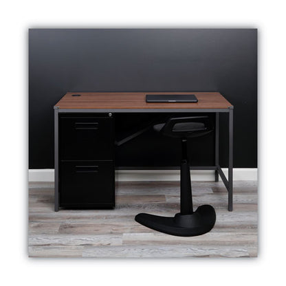 File Pedestal, Left Or Right, 2 Legal/letter-size File Drawers, Black, 14.96" X 19.29" X 27.75"