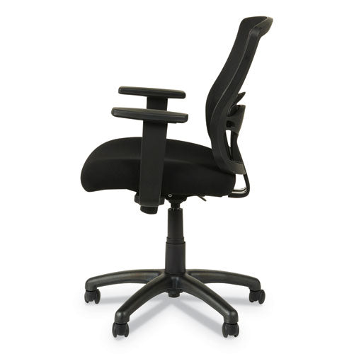 Alera Etros Series Mesh Mid-back Chair, Supports Up To 275 Lb, 18.03" To 21.96" Seat Height, Black