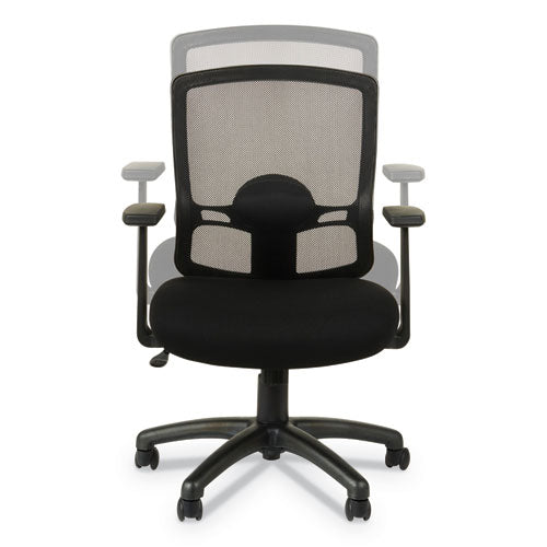 Alera Etros Series Mesh Mid-back Chair, Supports Up To 275 Lb, 18.03" To 21.96" Seat Height, Black