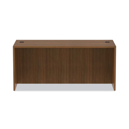 Alera Valencia Series Straight Front Desk Shell, 65" X 29.5" X 29.63", Modern Walnut