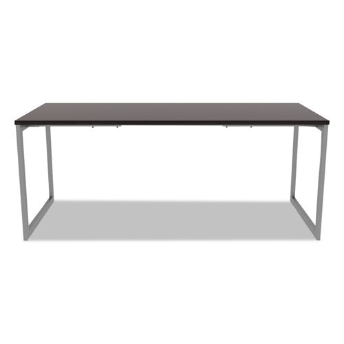 Alera Open Office Desk Series Adjustable O-leg Desk Base, 47.25 To 70.78w X 29.5d X 28.5h, Silver