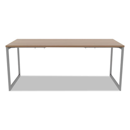 Alera Open Office Desk Series Adjustable O-leg Desk Base, 47.25 To 70.78w X 29.5d X 28.5h, Silver