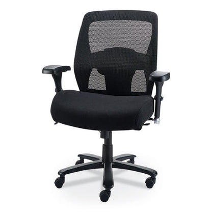 Alera Faseny Series Big And Tall Manager Chair, Supports Up To 400 Lbs, 17.48" To 21.73" Seat Height, Black Seat/back/base