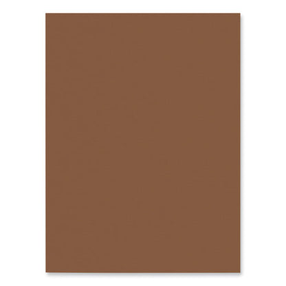 Sunworks Construction Paper, 58 Lb Text Weight, 9 X 12, Brown, 50/pack