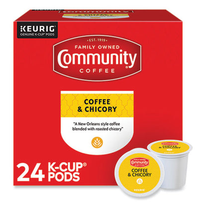 Coffee And Chicory K-cup, 24/box