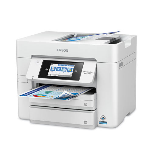 Workforce Pro Wf-c4810 Color Multifunction Printer, Copy/fax/print/scan