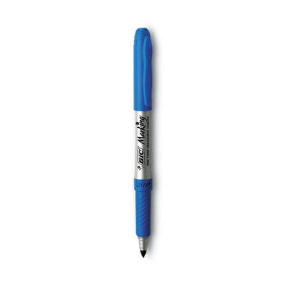 Intensity Fine Tip Permanent Marker, Fine Bullet Tip, Deep Sea Blue, Dozen