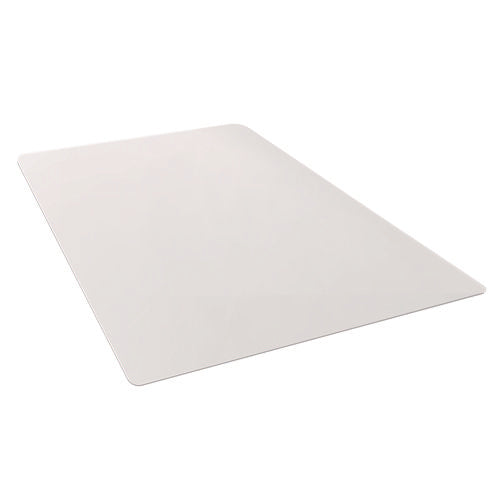 Ecotex Marlon Bioplus Rectangular Polycarbonate Chair Mat For Hard Floors, Rectangular, 45 X 53, Clear