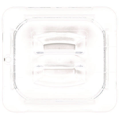 Storplus Polycarbonate Handled Universal Lid, 6.31 X 6.88 X 0.88, Clear, Plastic